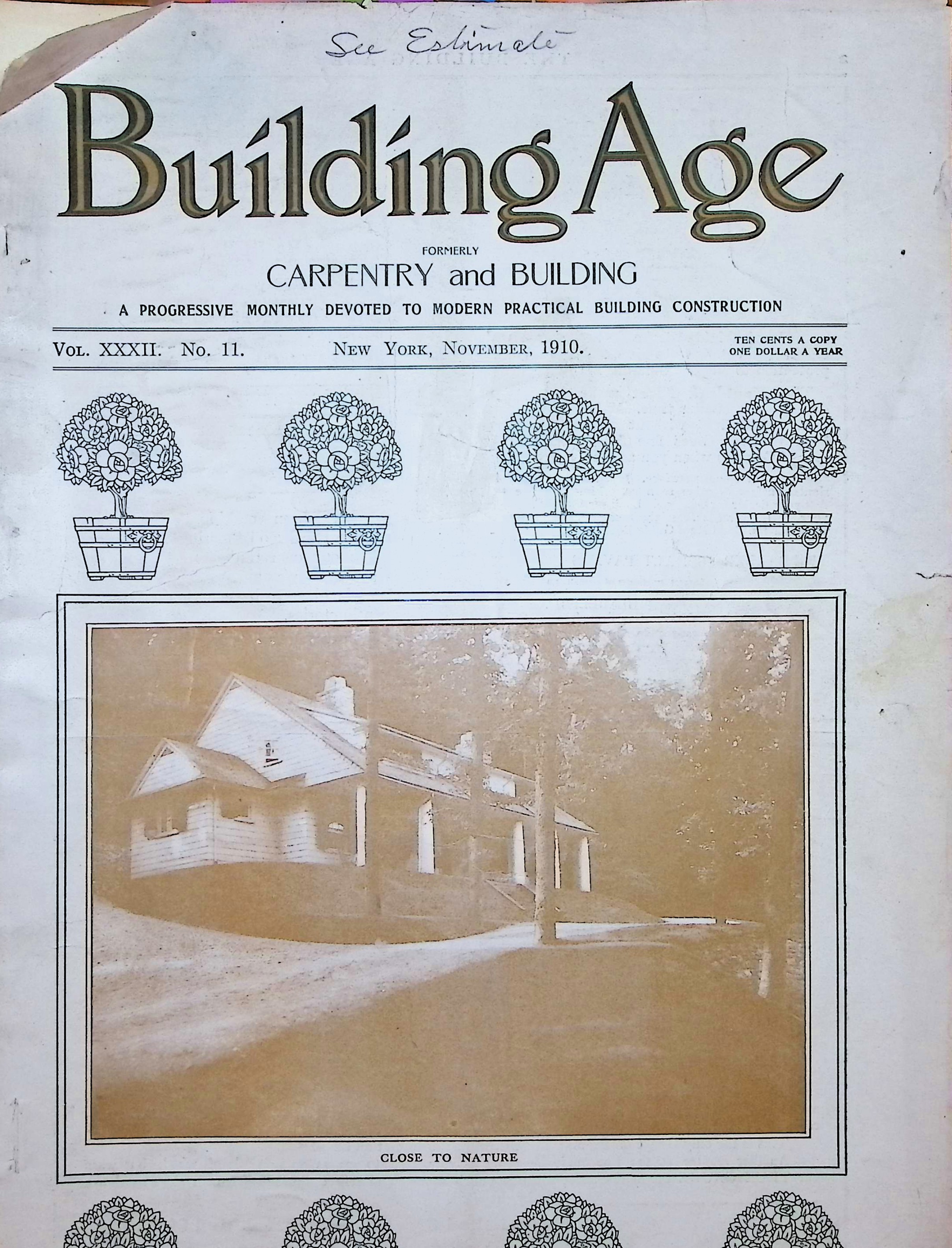 Building Age, November 1910
