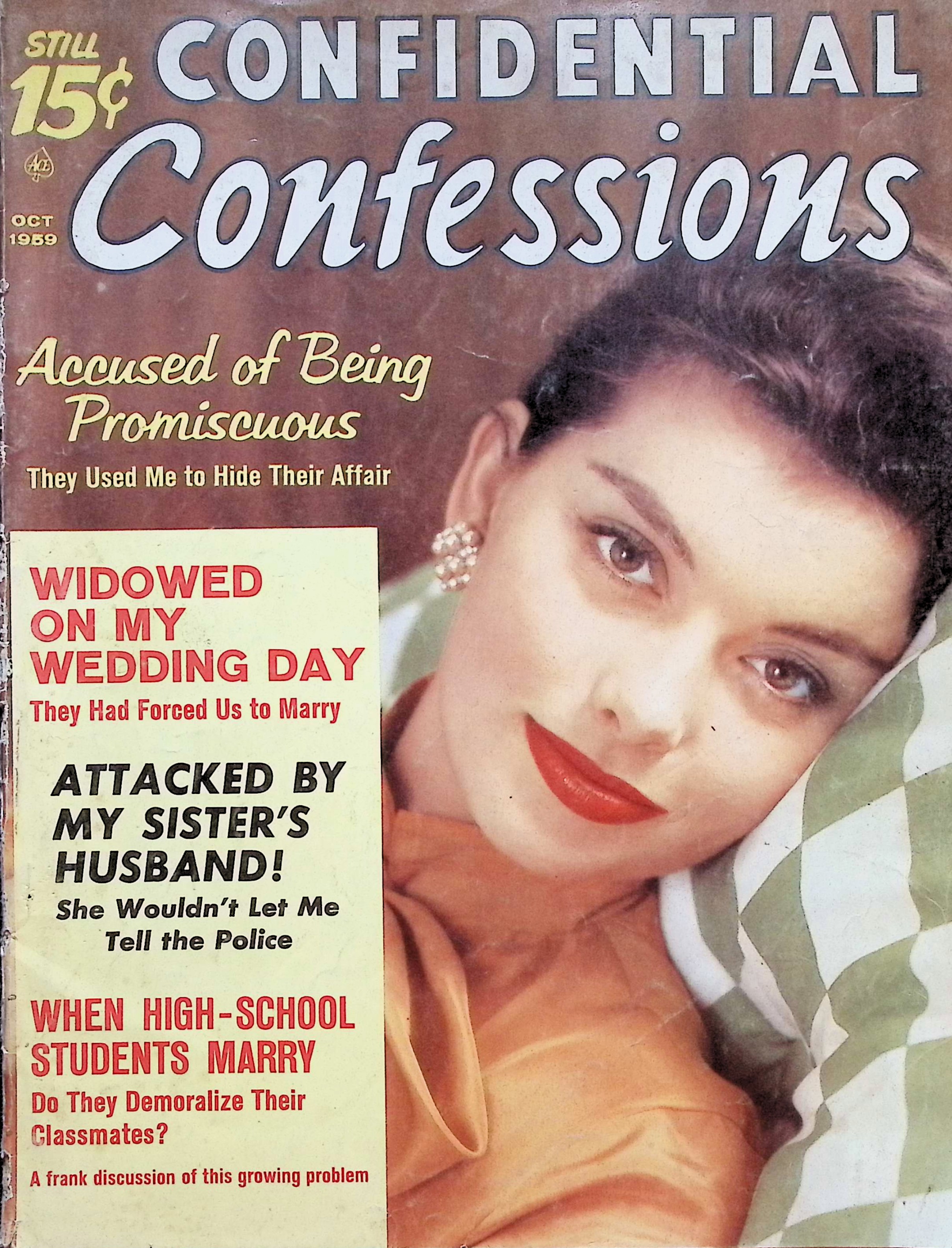 Confidential Confessions, October 1959
