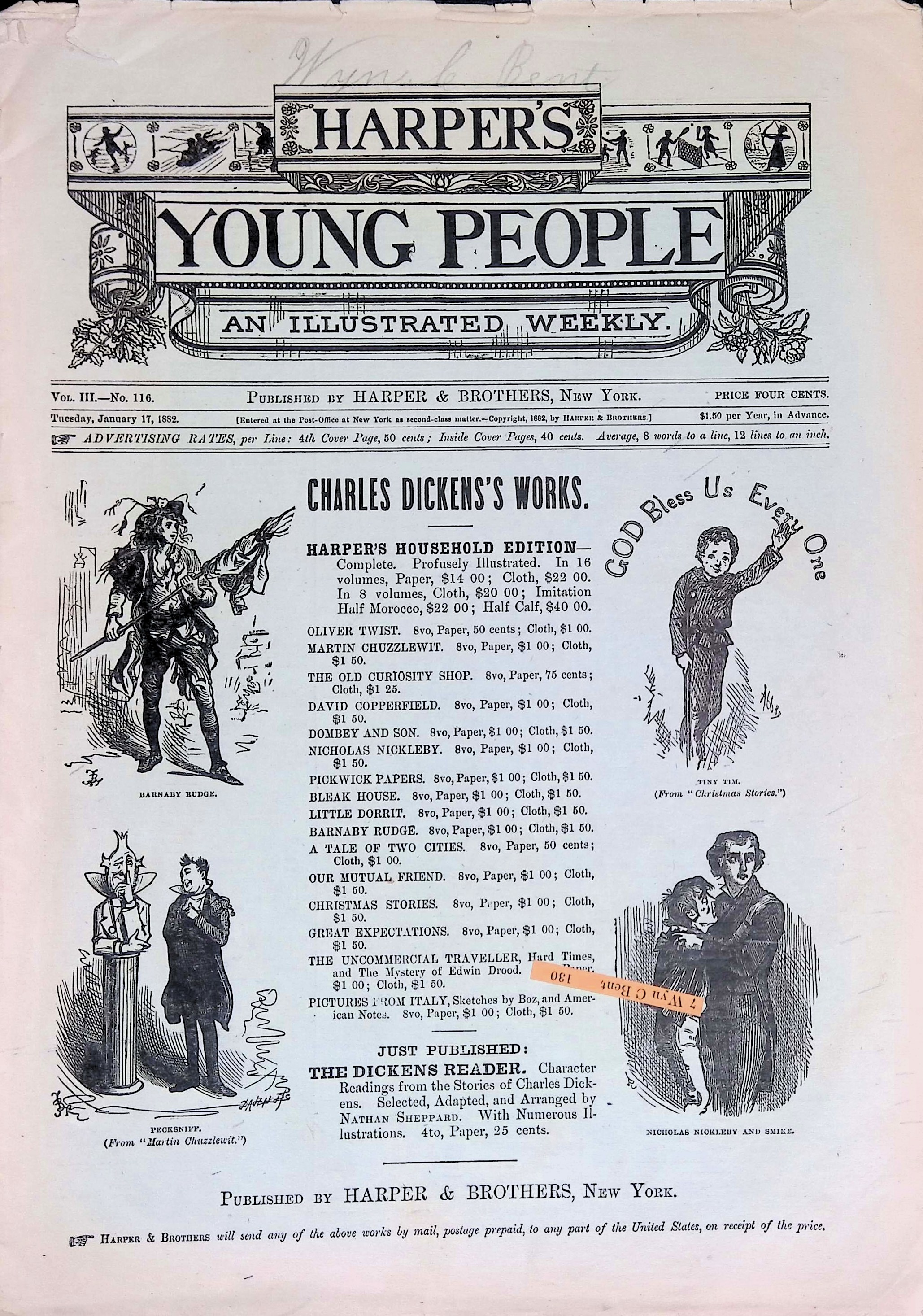 Harpers Young People January, 1882