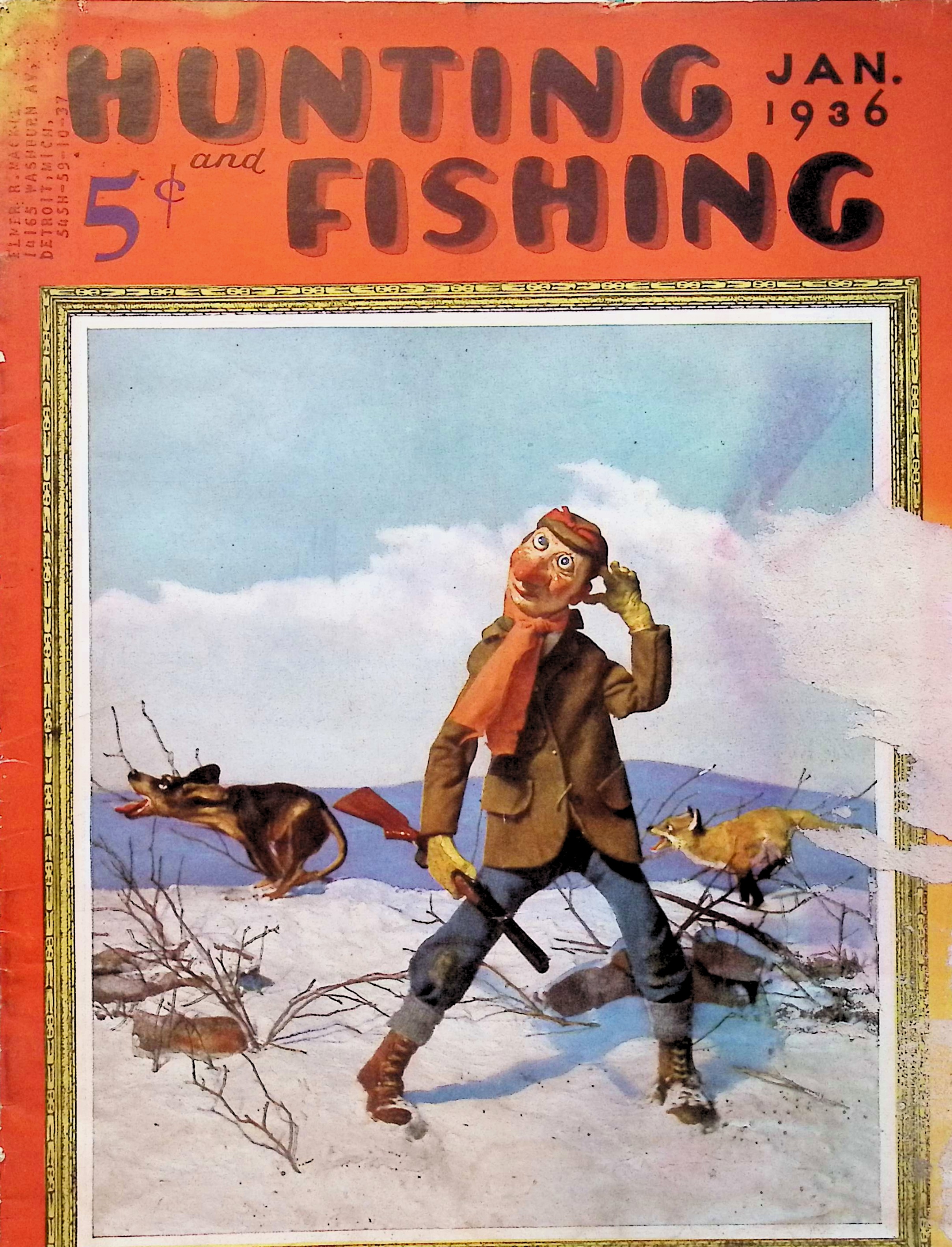 Hunting And Fishing, January 1936