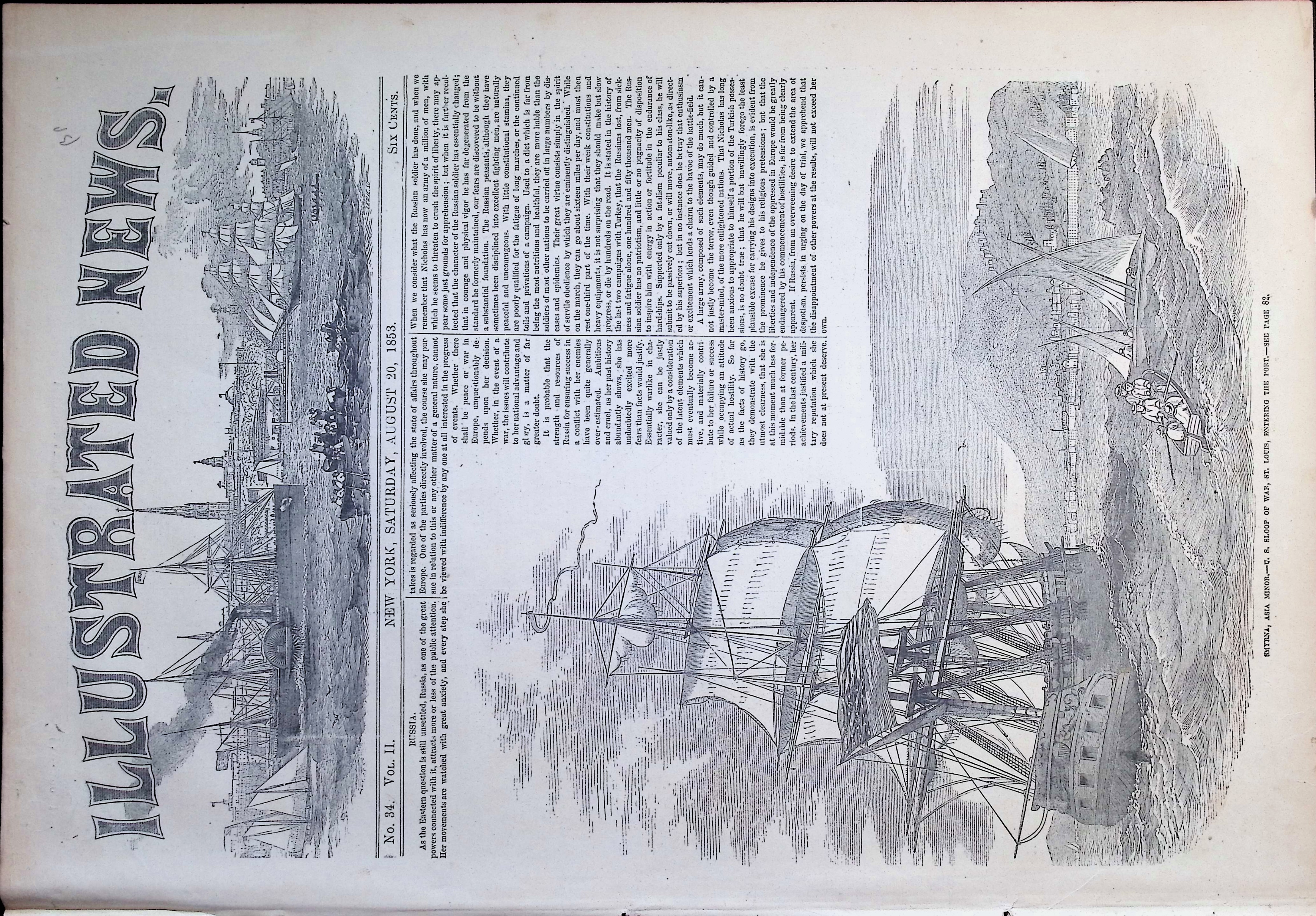 Illustrated News August, 1853