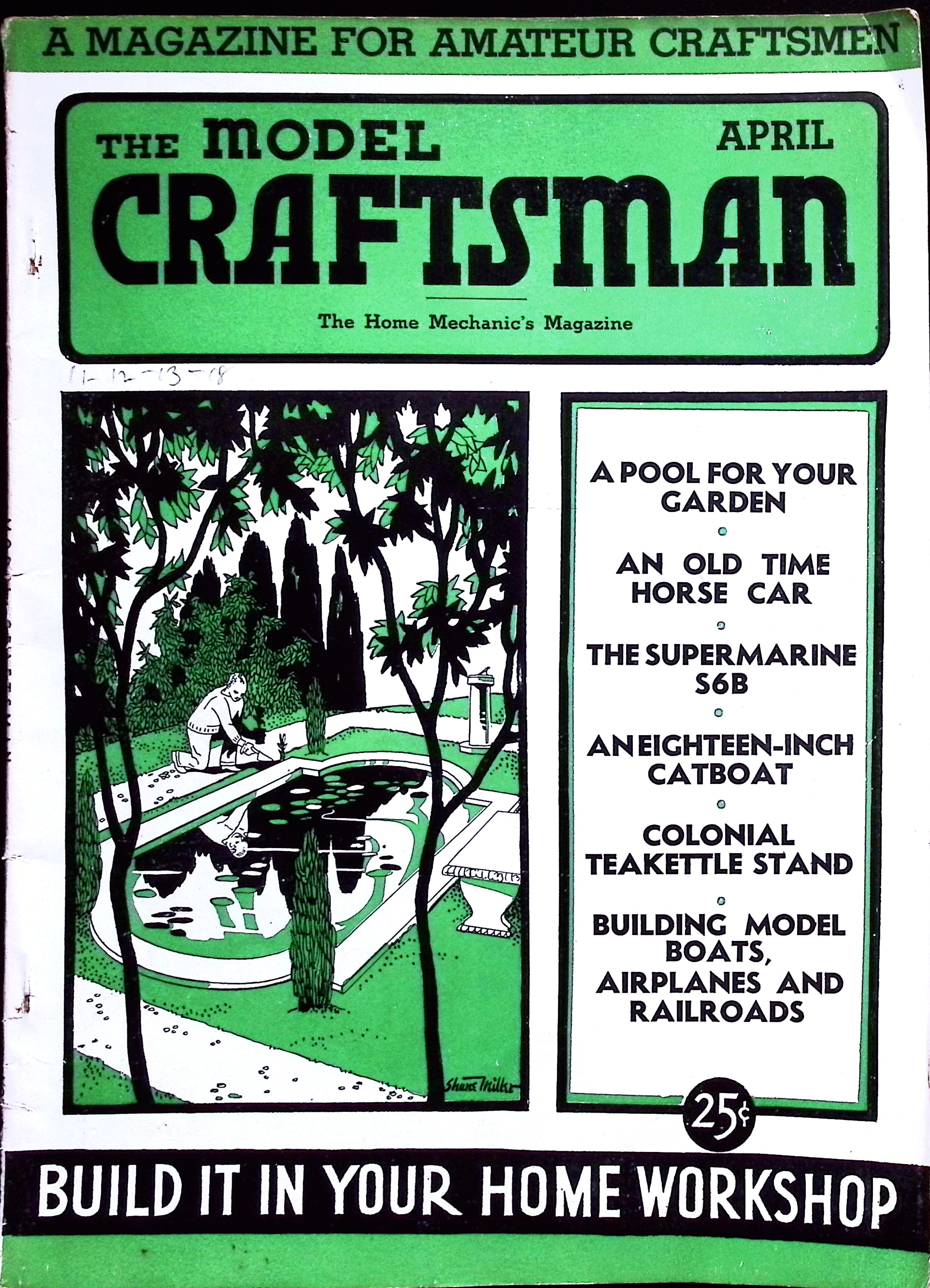 Model Craftsman April, 1935