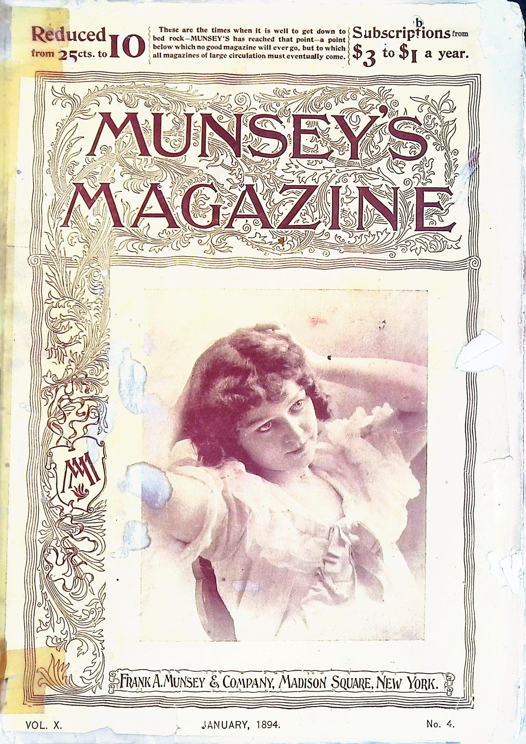 Munseys Magazine January, 1894