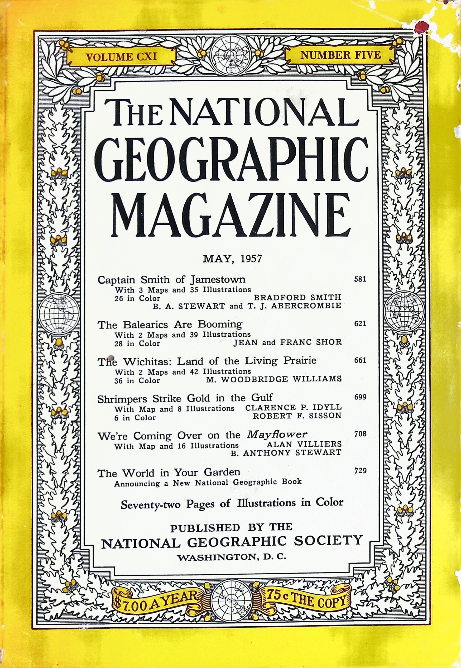 National Geographic May, 1957