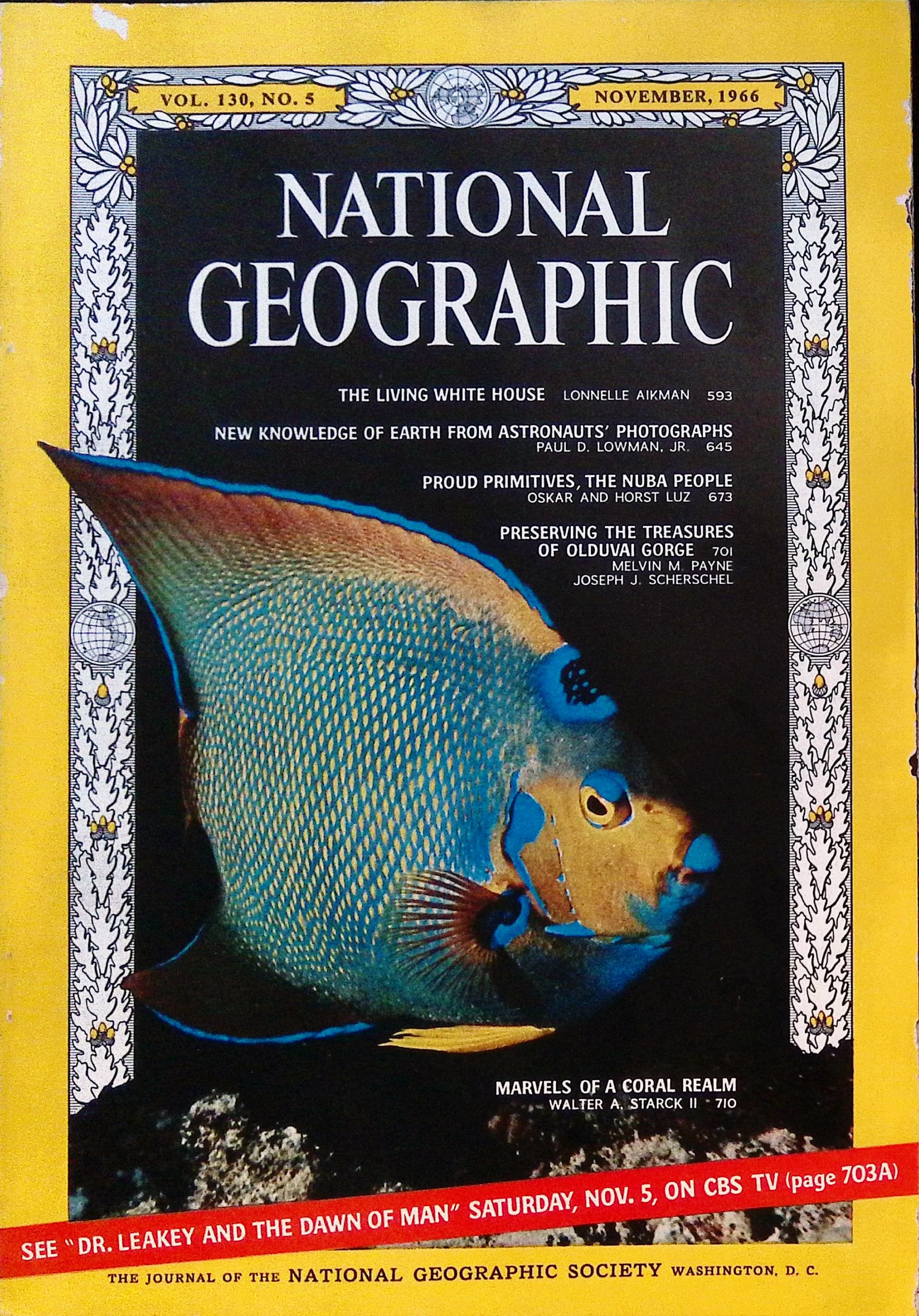 National Geographic November, 1966