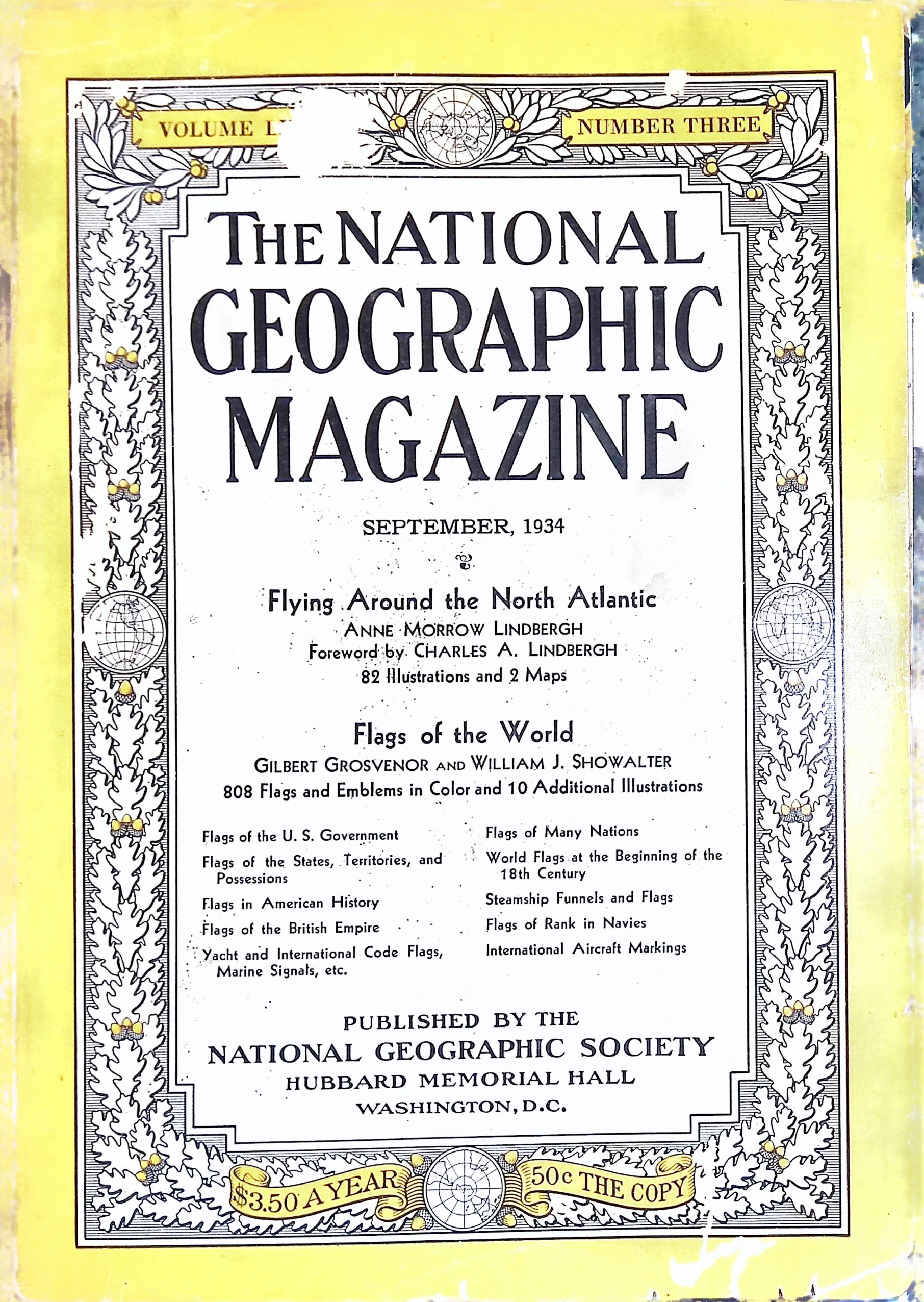 National Geographic September, 1934