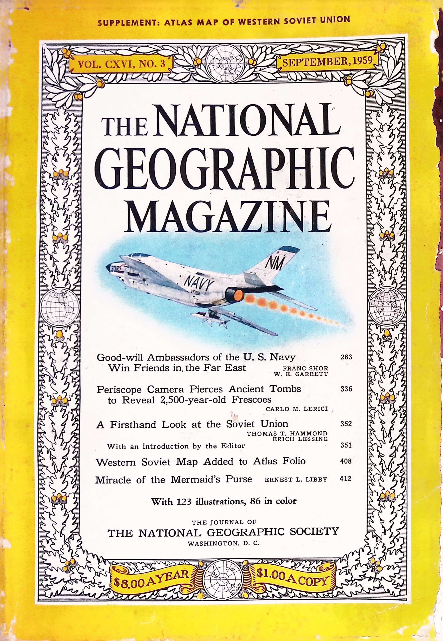 National Geographic September, 1959