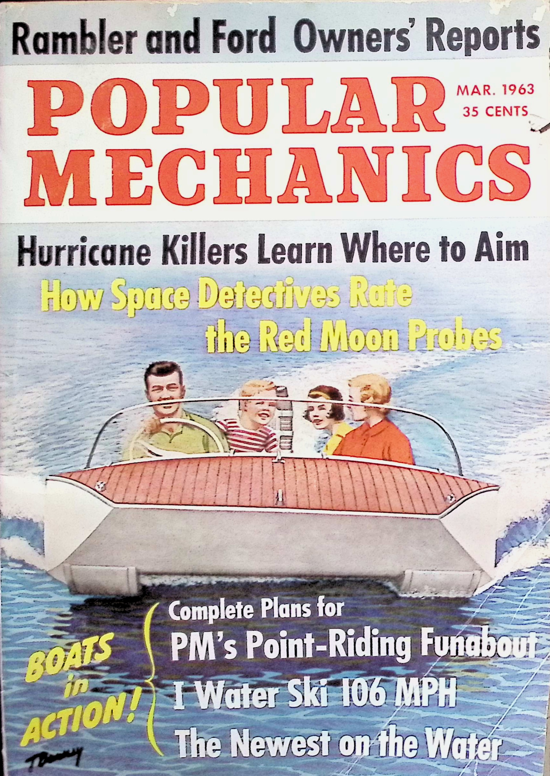 Popular Mechanics March, 1963