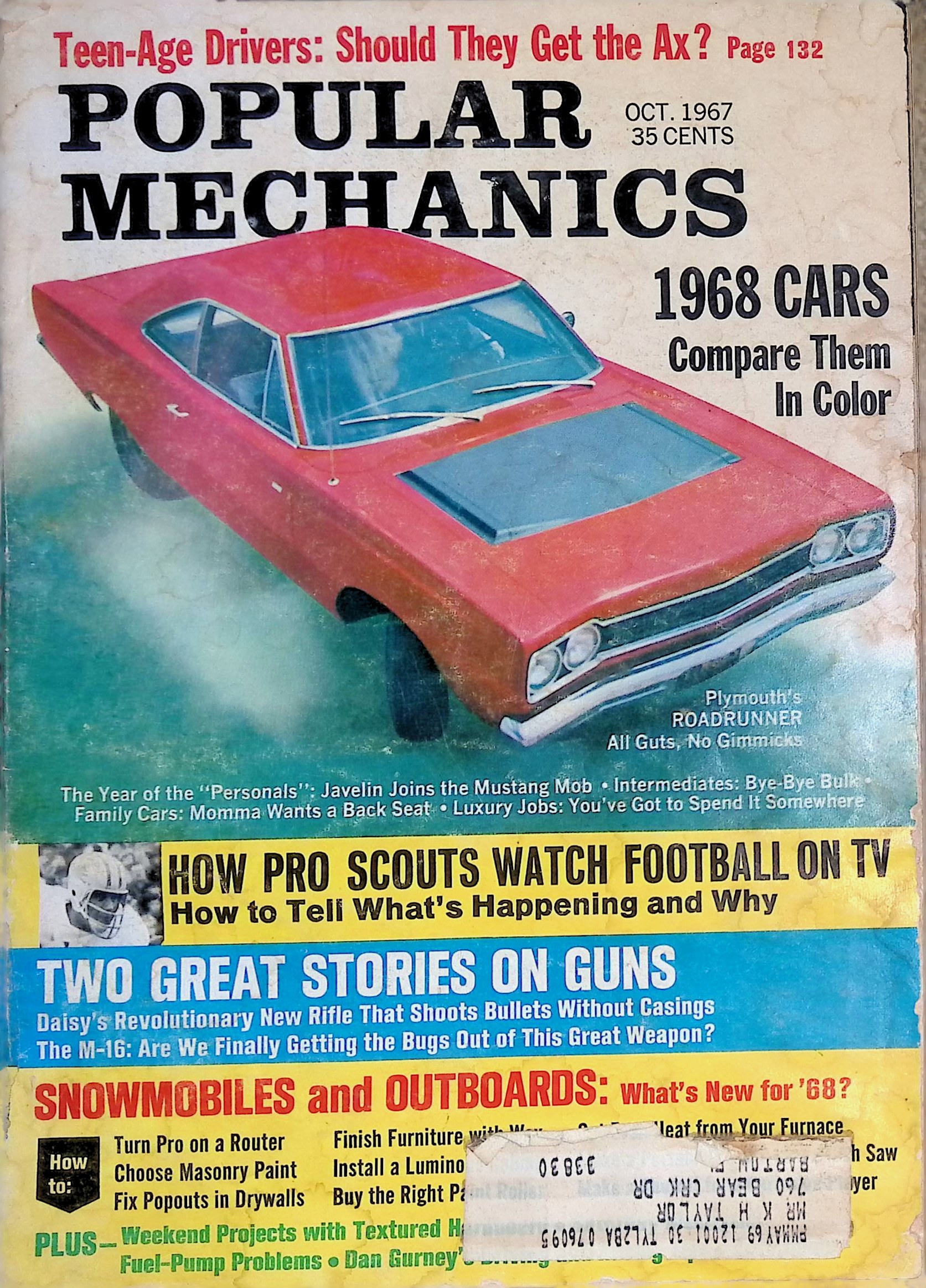 Popular Mechanics October, 1967