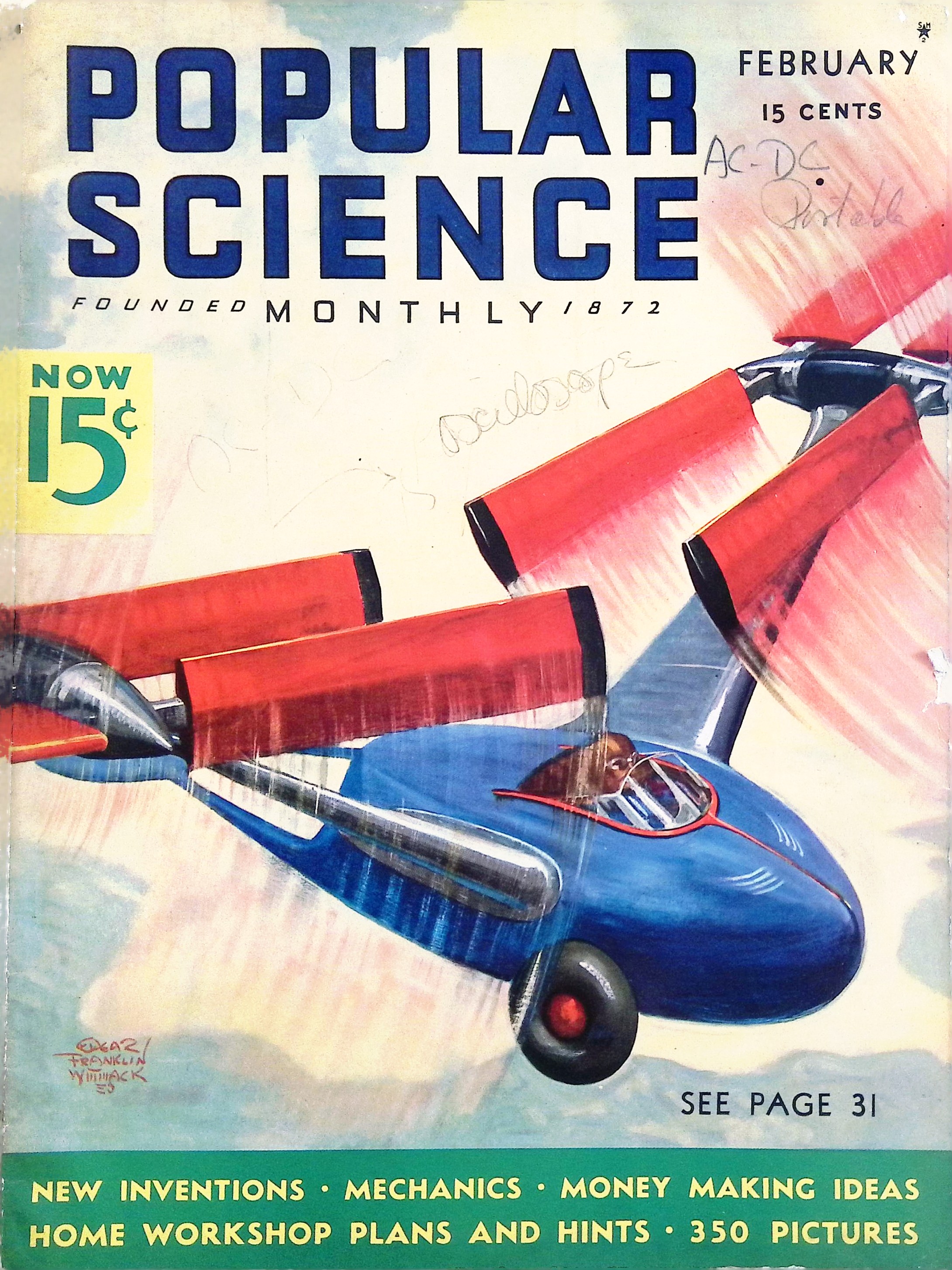 Popular Science Feb, 1936