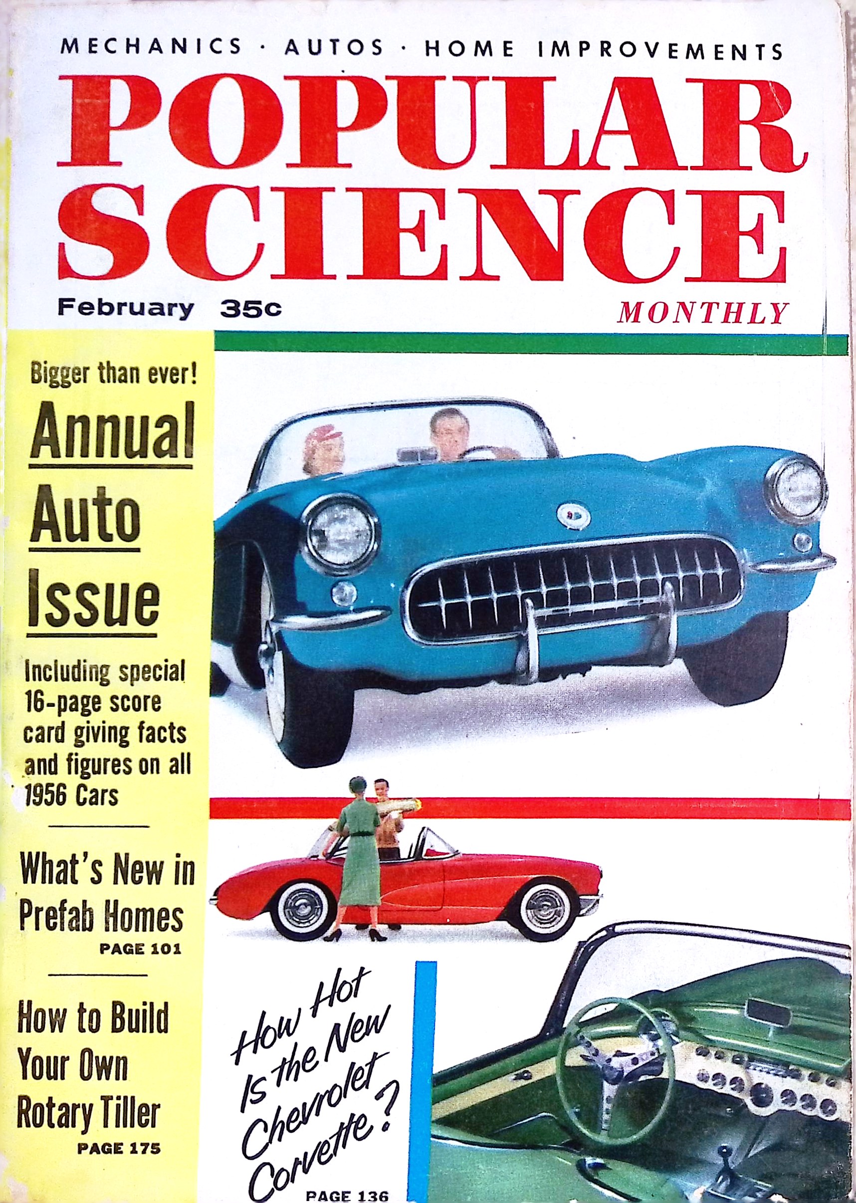Popular Science February, 1956