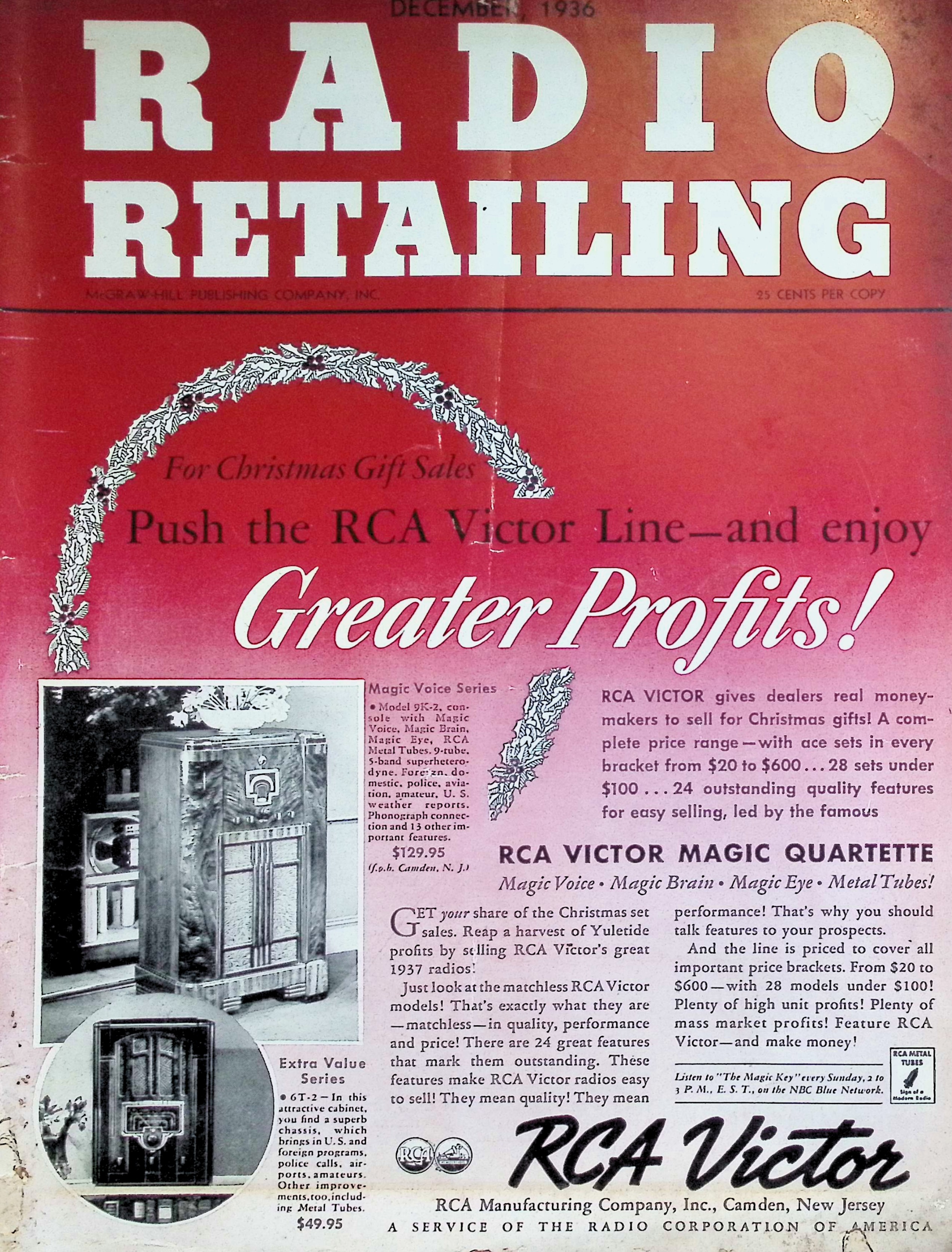 Radio Retailing Dec, 1936