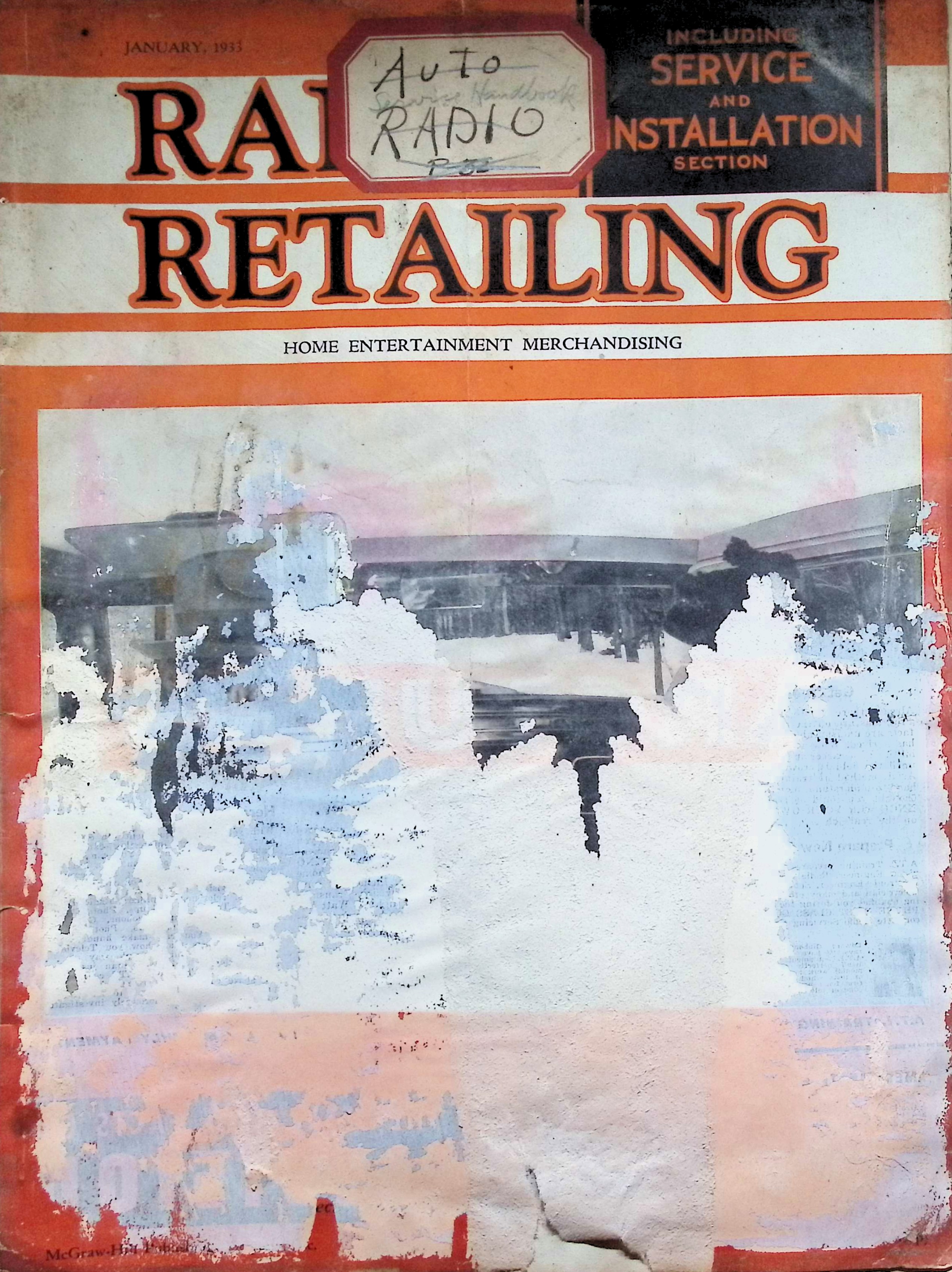 Radio Retailing January, 1933