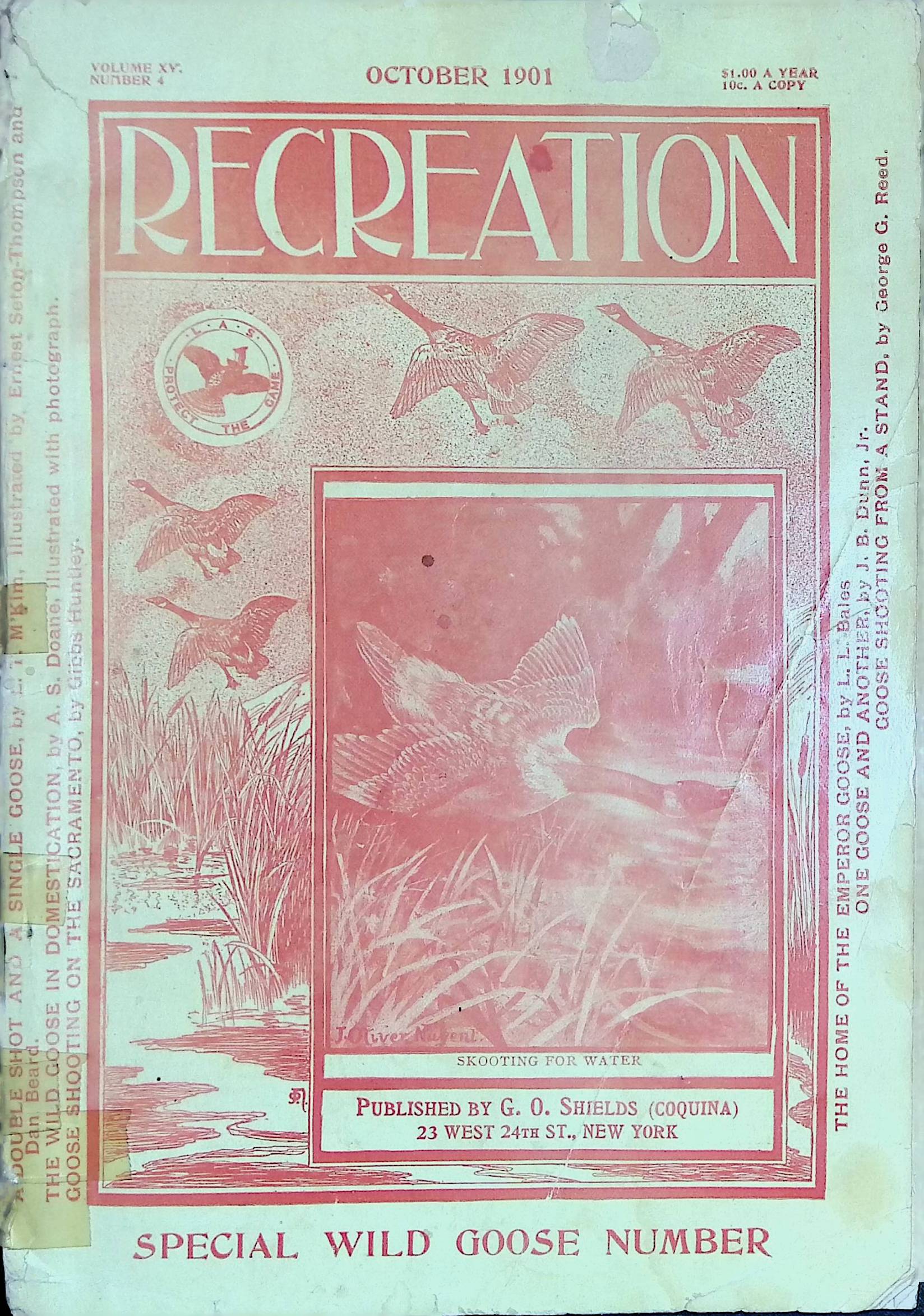 Recreation October, 1901