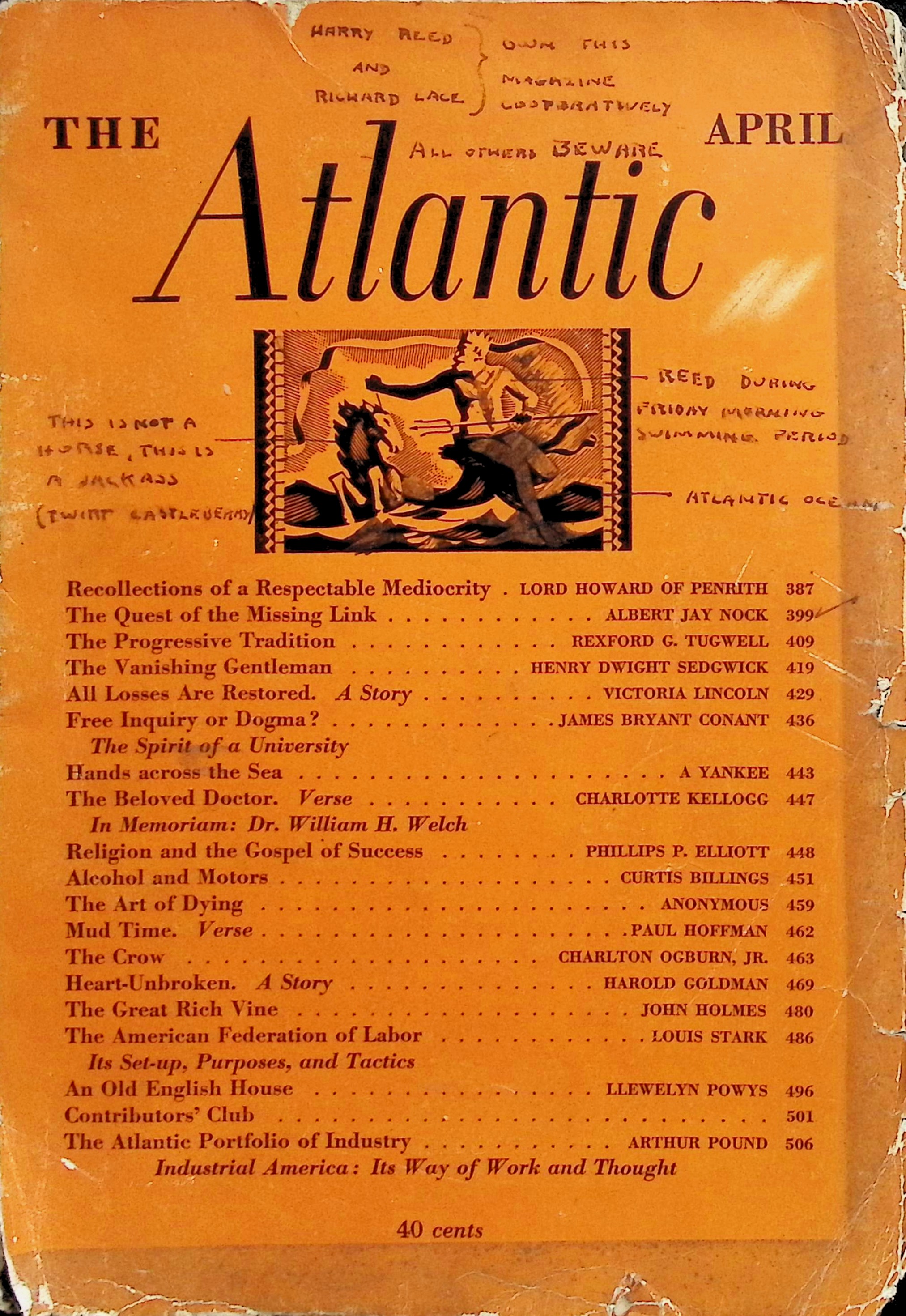 The Atlantic April, 1935