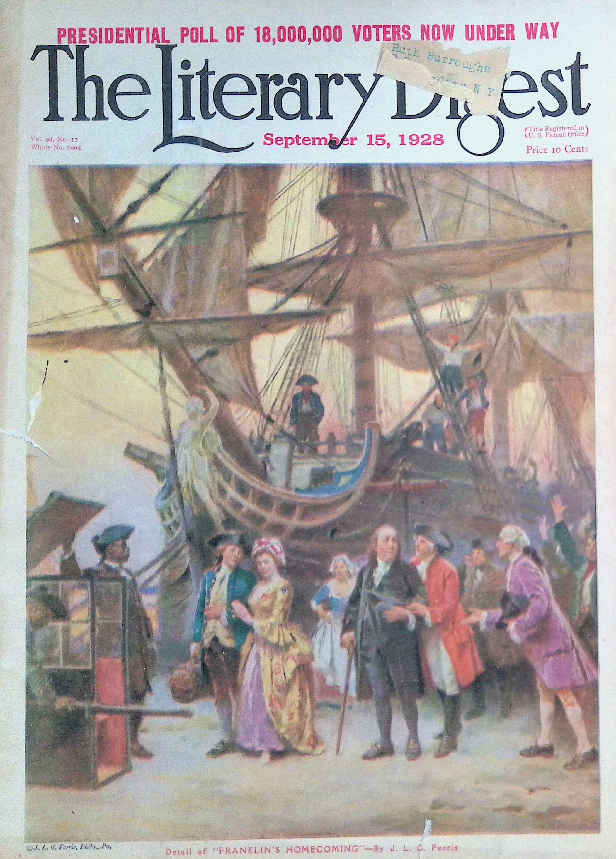 The Literary Digest September, 1928