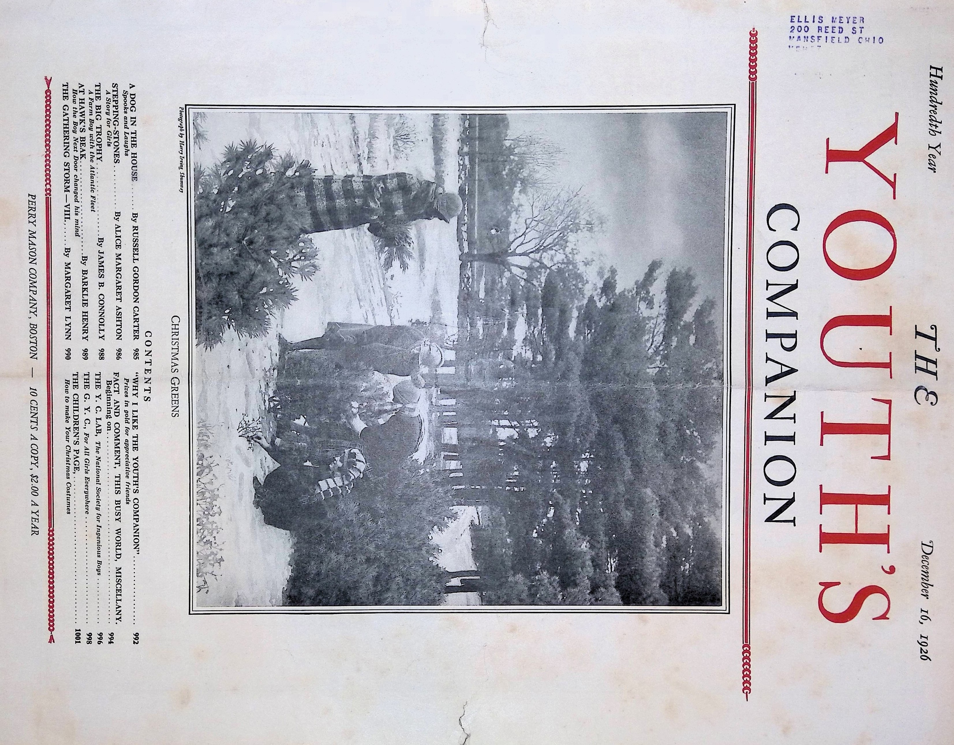 The Youths Companion December, 1926