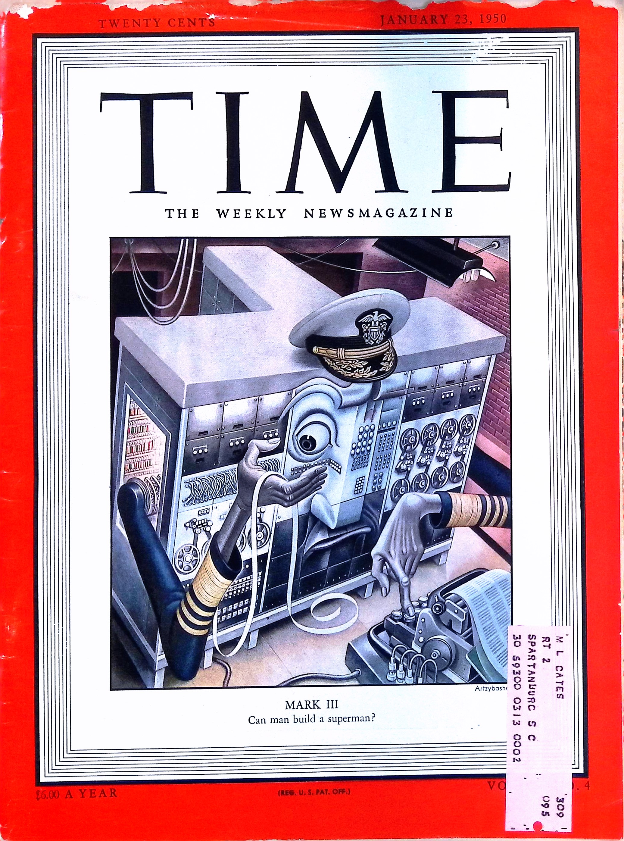 Time January, 1950