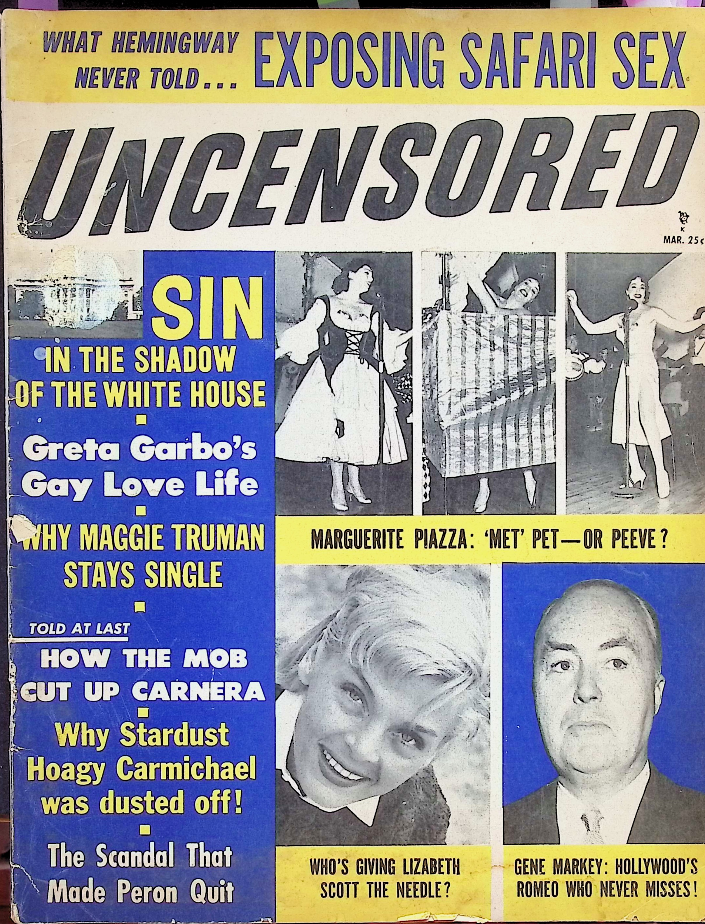 Uncensored, March 1956