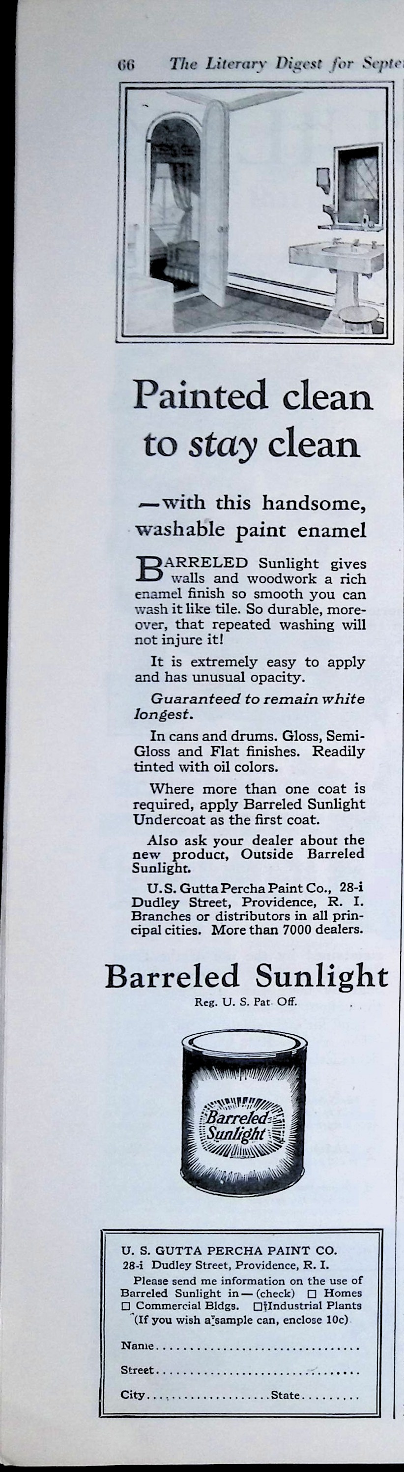 Advertisement Barreled.Sunlight