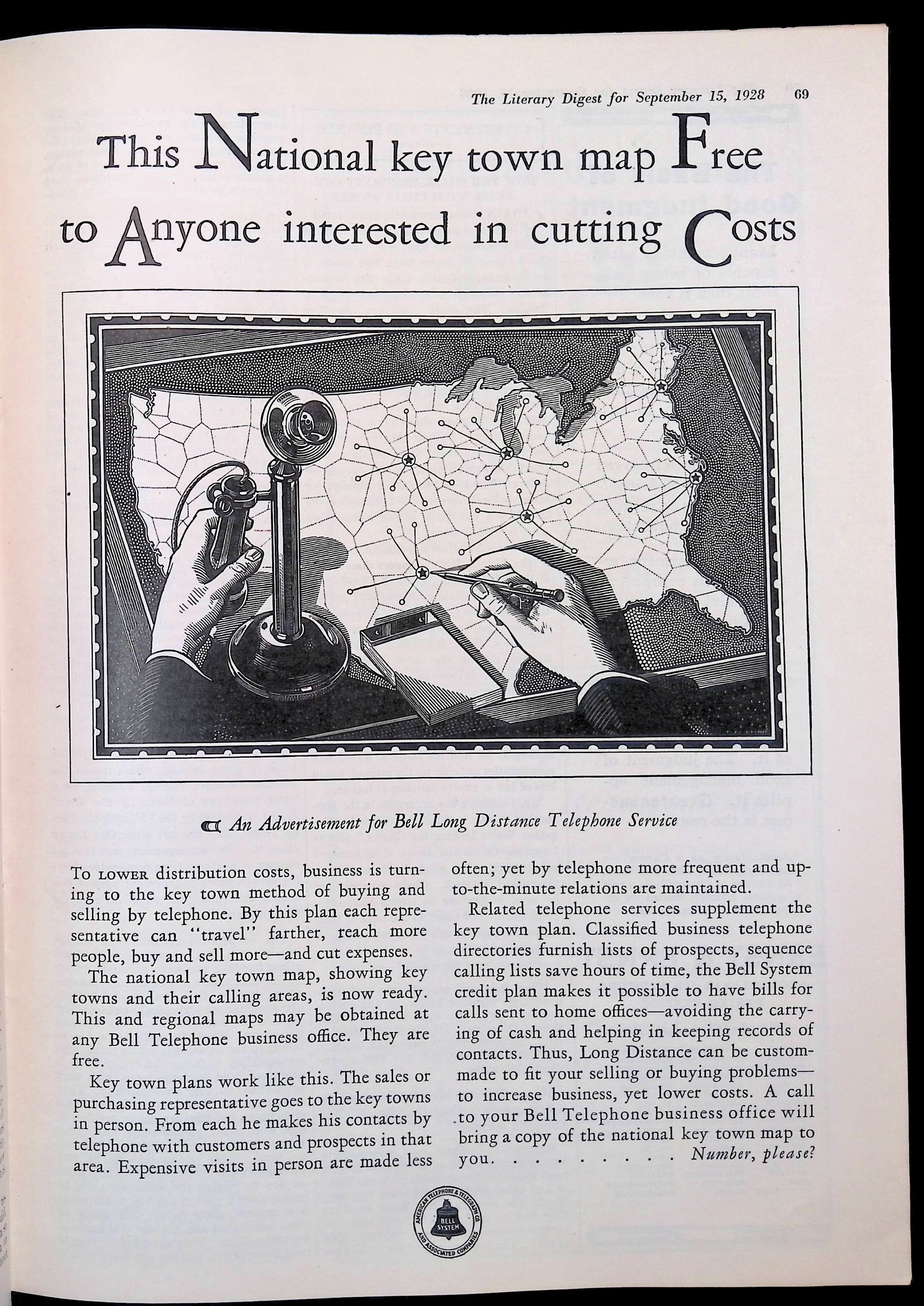 Advertisement BellSystem