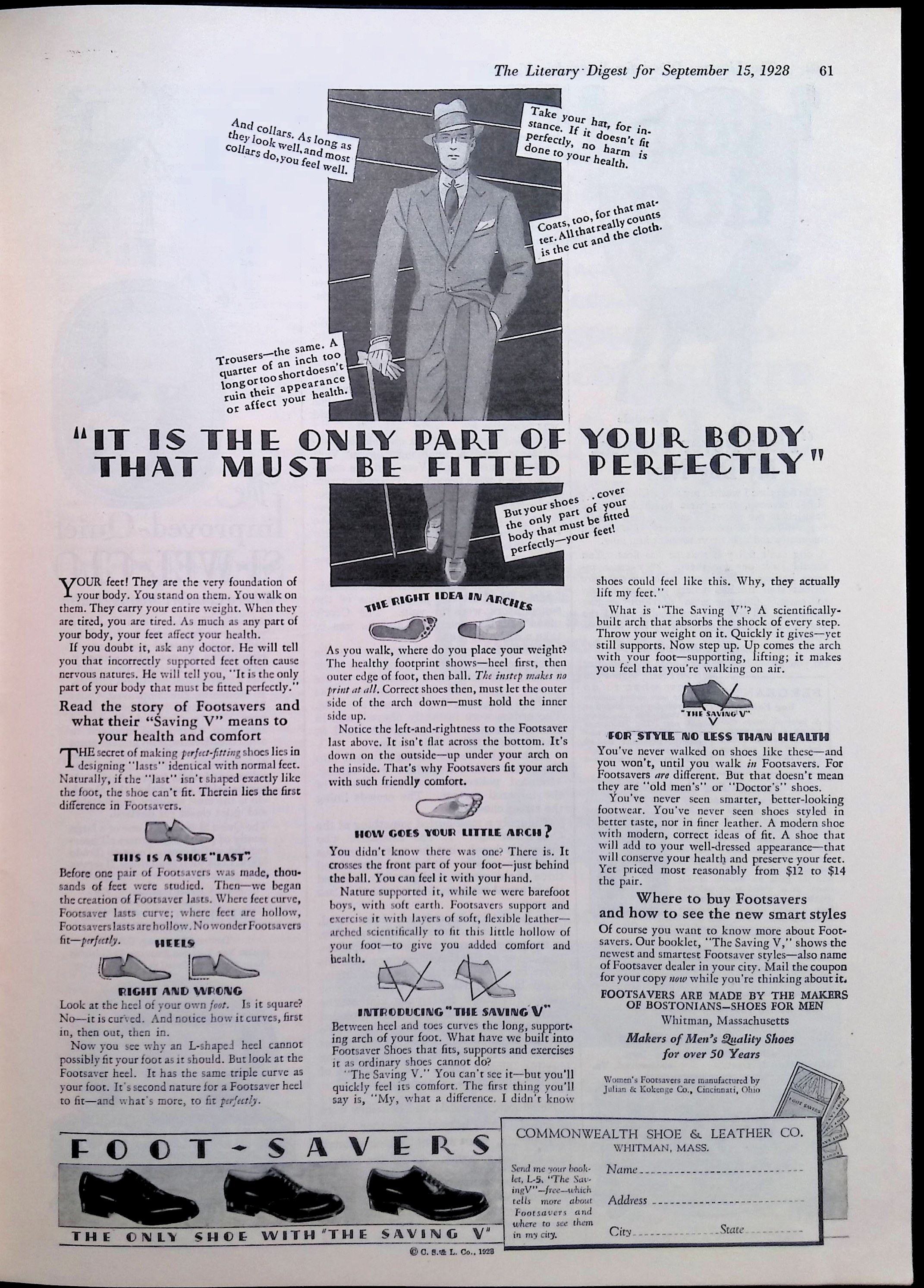 Advertisement Commonwealth.Shoe&LeatherCo