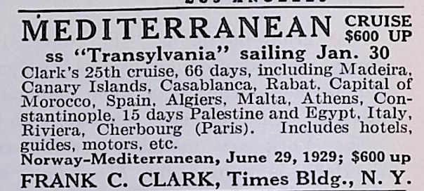 Advertisement Frank.C.Clark