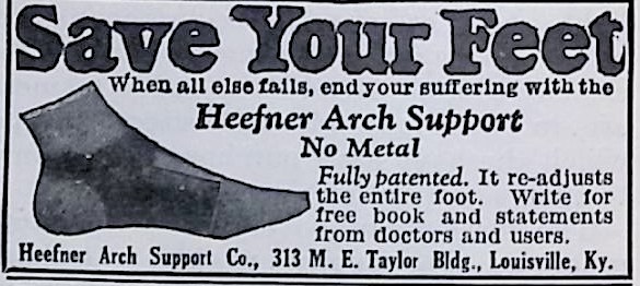 Advertisement Heefner.ArchSupport.Co