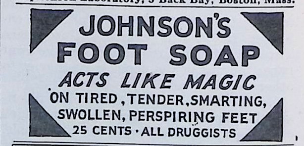 Advertisement JohnsonsFootSoap