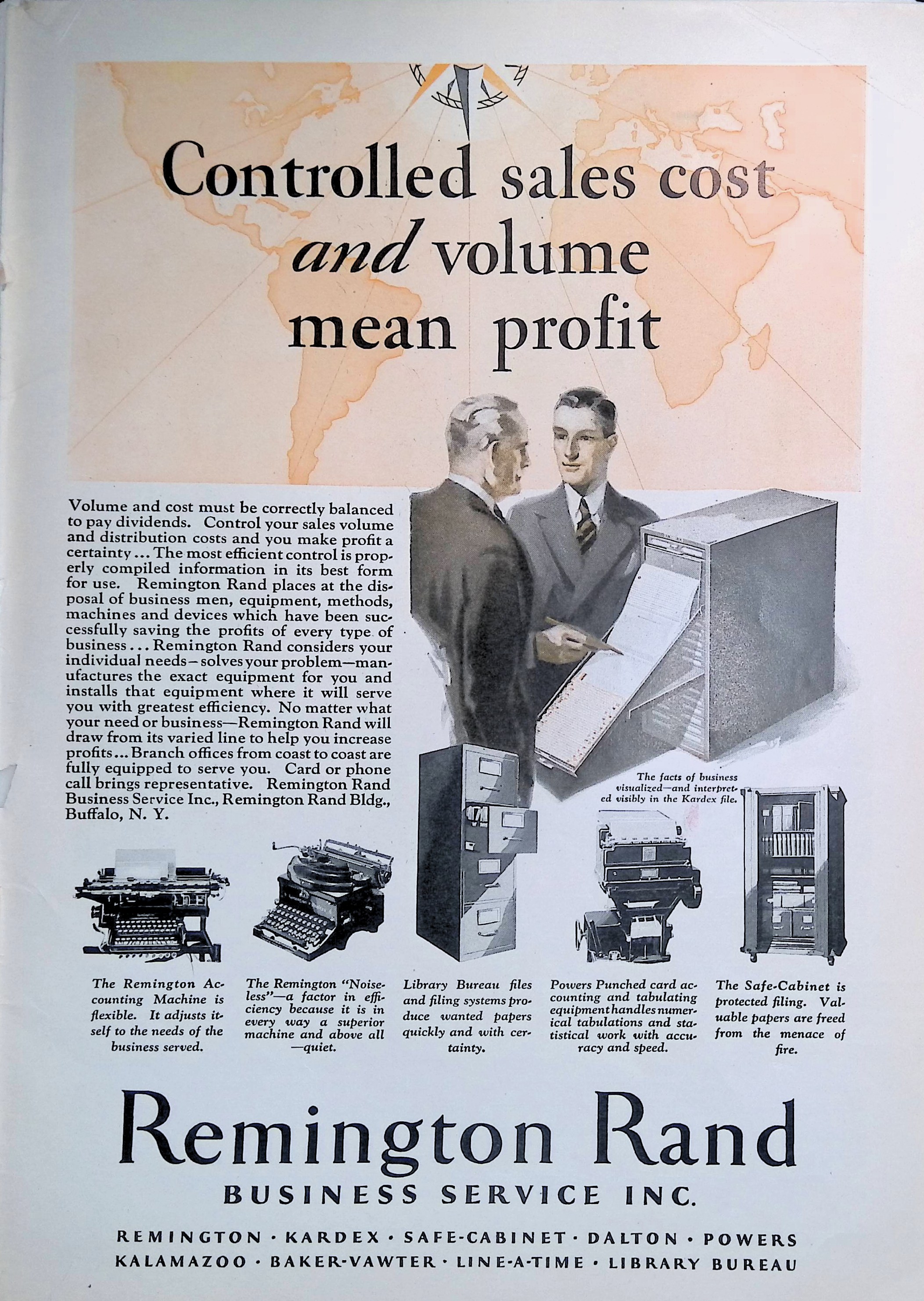 Advertisement RemingtonRand.BusinessServicesInc